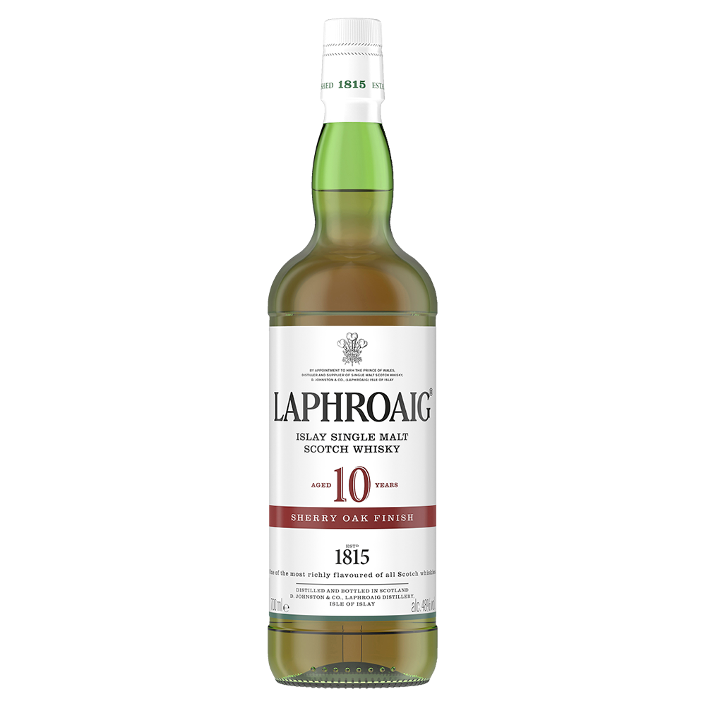 Laphroaig 10 Year Old Sherry Oak Finish Single Malt Scotch Whisky