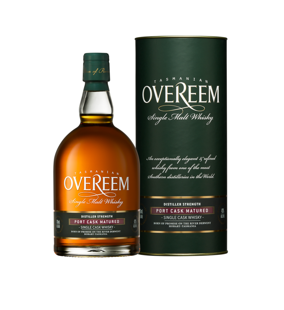 Overeem Port Cask Matured - Distiller’s Strength Australian Single Malt Whisky