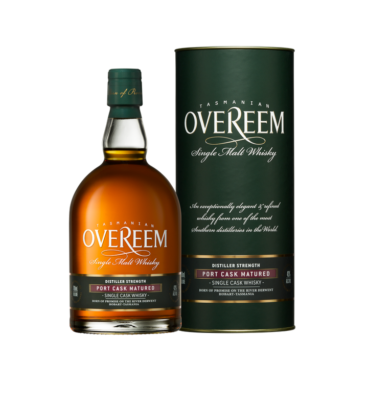 Overeem Port Cask Matured - Distiller’s Strength Australian Single Malt Whisky