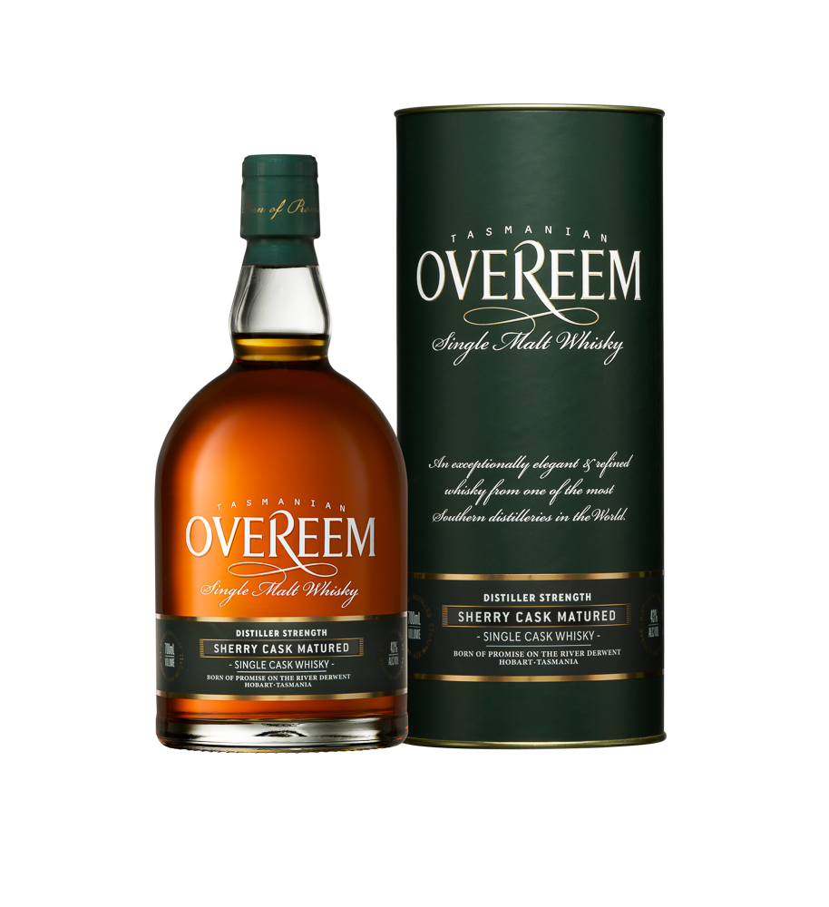 Overeem Sherry Cask Matured – Distiller’s Strength Australian Single Malt Whisky
