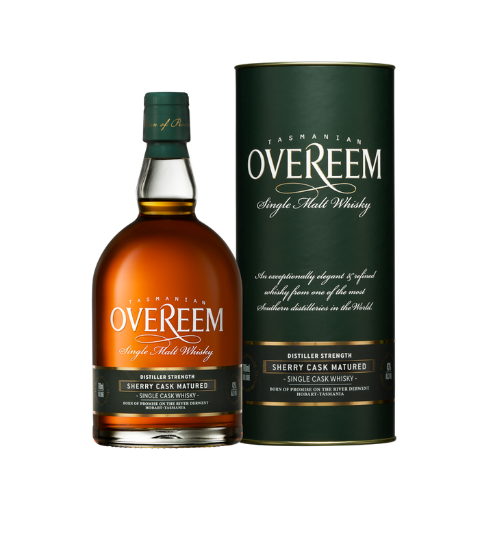 Overeem Sherry Cask Matured – Distiller’s Strength Australian Single Malt Whisky