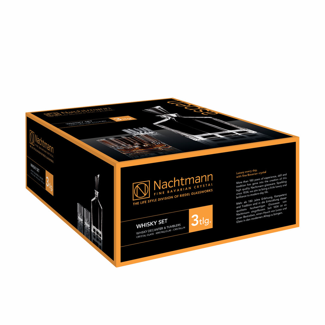 Nachtmann Aspen Whisky Decanter Set
