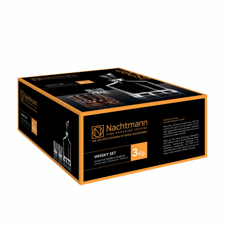 Nachtmann Aspen Whisky Decanter Set