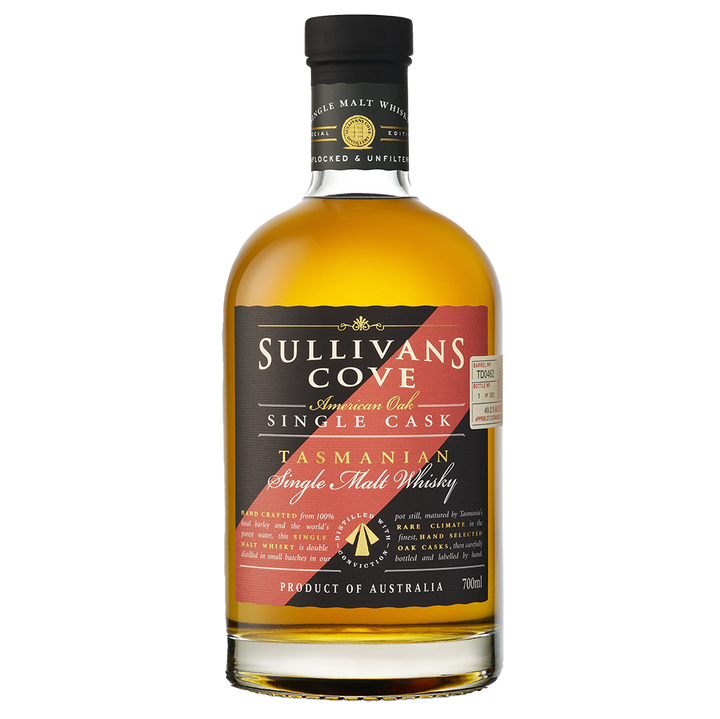 Sullivans Cove American Oak Second-Fill TD0462 Single Malt Australian Whisky