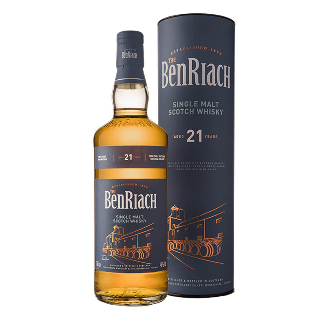 Benriach The Twenty One Single Malt Scotch Whisky (Older Packaging)