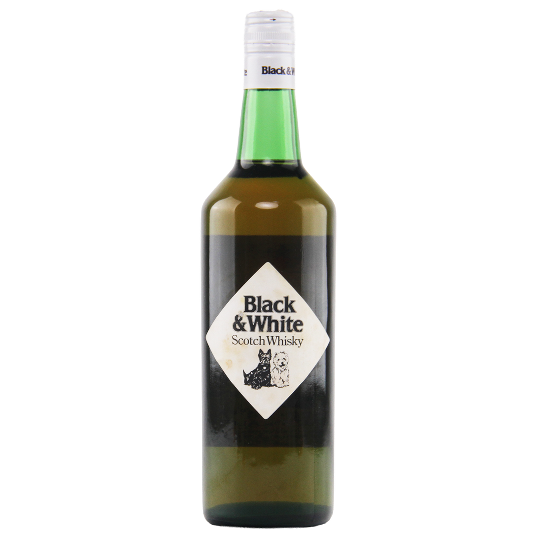 Black & White Choice Old Scotch Whisky (1980s Bottling)