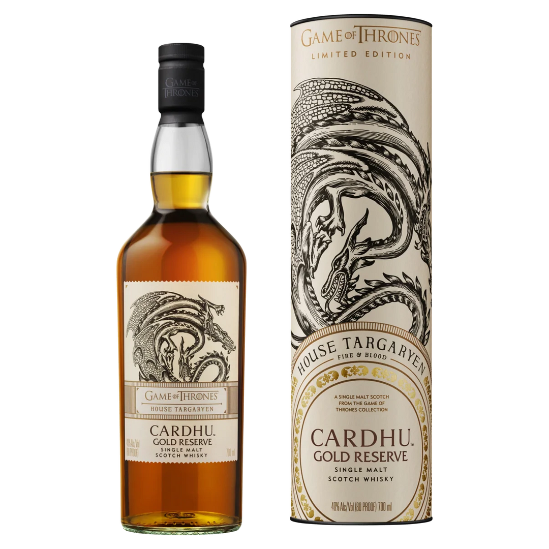 Cardhu Gold Reserve Game of Thrones House Targaryen Single Malt Scotch Whisky