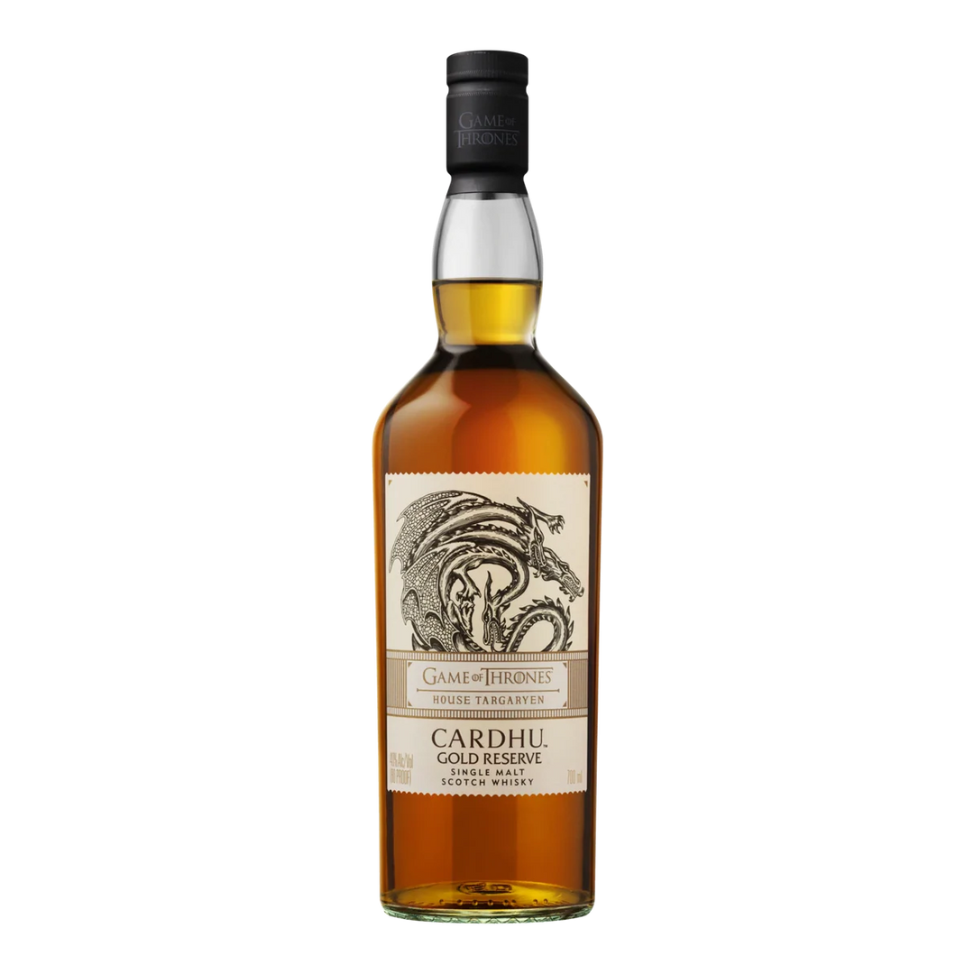 Cardhu Gold Reserve Game of Thrones House Targaryen Single Malt Scotch Whisky