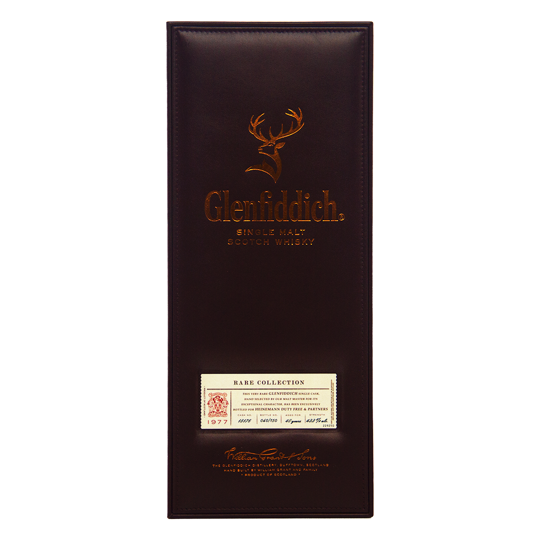 Glenfiddich 40 Year Old 1977 Rare Vintage Single Malt Scotch Whisky