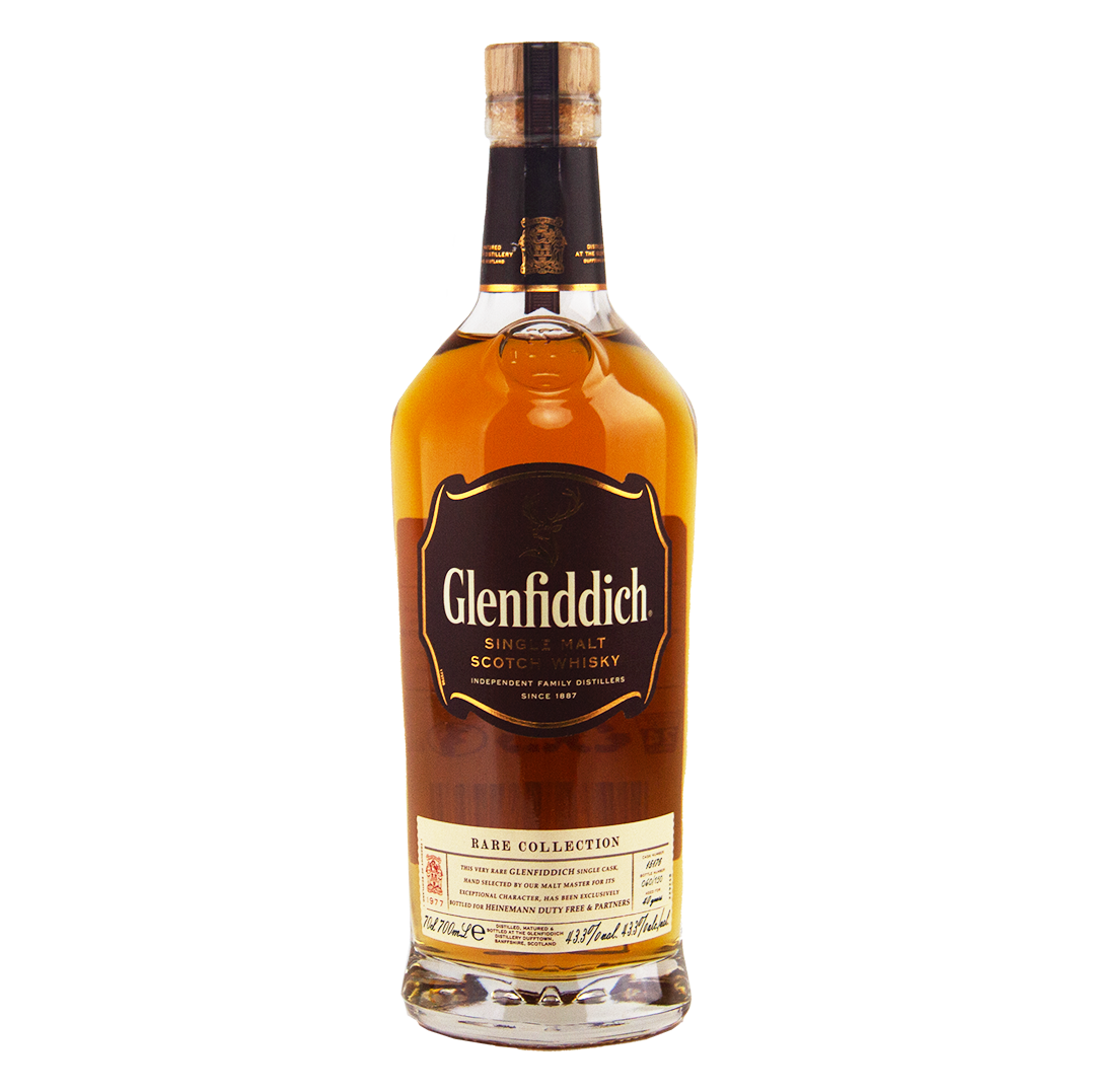 Glenfiddich 40 Year Old 1977 Rare Vintage Single Malt Scotch Whisky