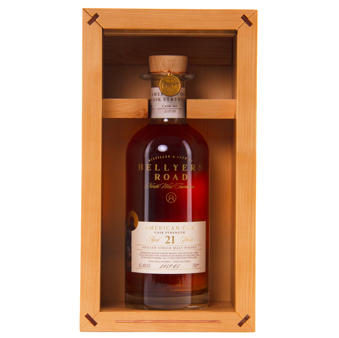 Hellyers Road 21 Year Old Single Cask Australian Single Malt Whisky