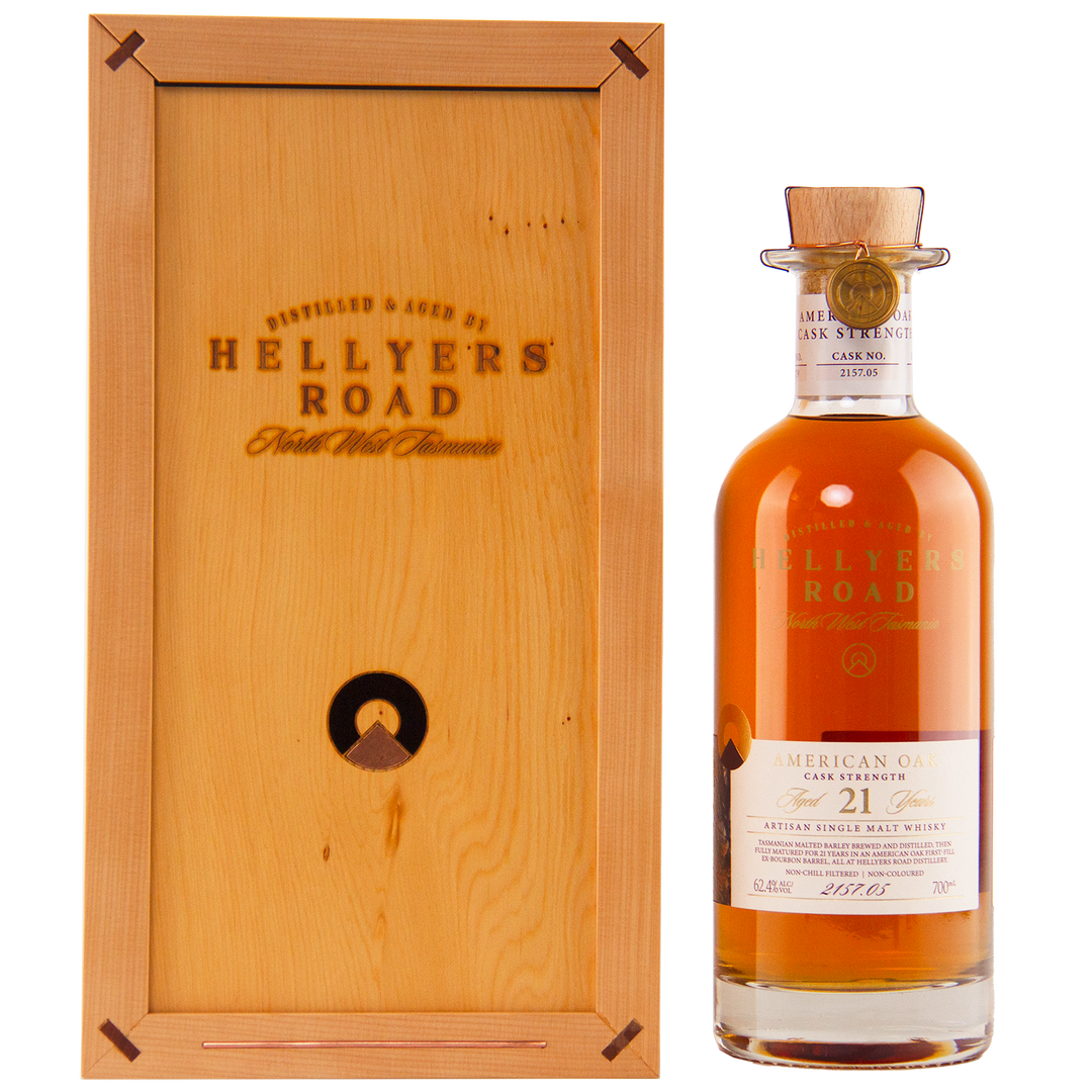 Hellyers Road 21 Year Old Single Cask Australian Single Malt Whisky