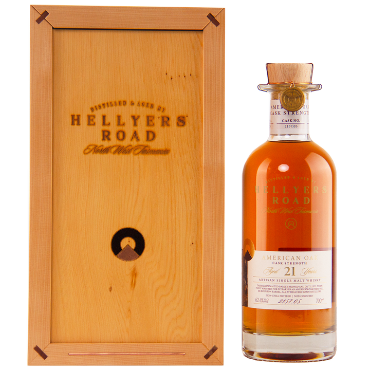 Hellyers Road 21 Year Old Single Cask Australian Single Malt Whisky