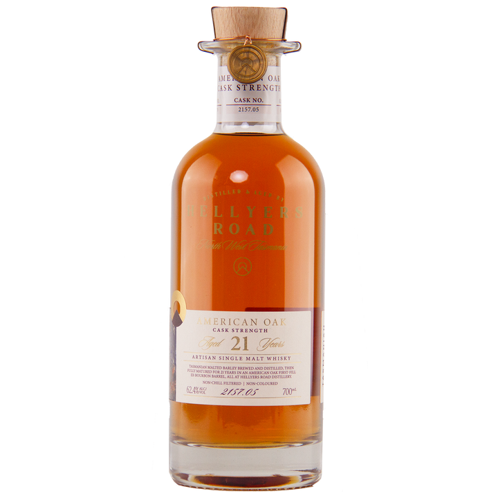 Hellyers Road 21 Year Old Single Cask Australian Single Malt Whisky
