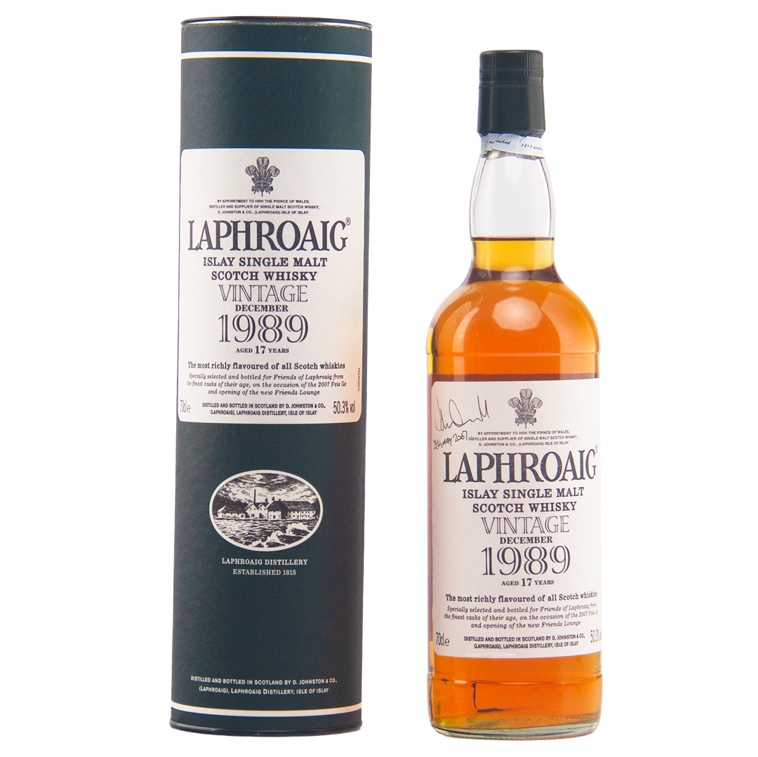 Laphroaig 1989 17 Year Old Fèis Ìle 2007 Single Malt Scotch Whisky