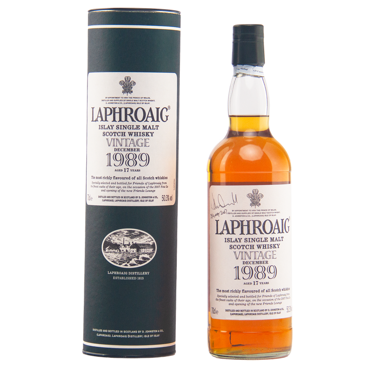 Laphroaig 1989 17 Year Old Fèis Ìle 2007 Single Malt Scotch Whisky
