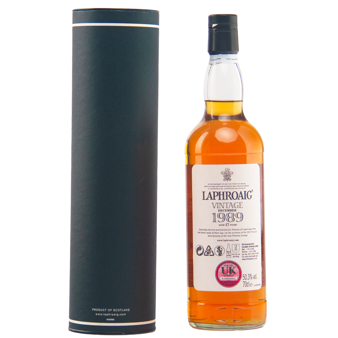 Laphroaig 1989 17 Year Old Fèis Ìle 2007 Single Malt Scotch Whisky