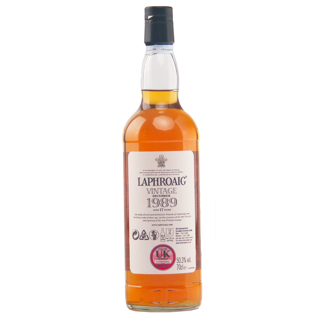 Laphroaig 1989 17 Year Old Fèis Ìle 2007 Single Malt Scotch Whisky