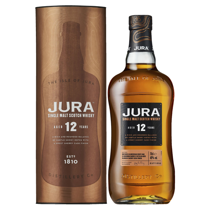 Jura 12 Year Old Single Malt Scotch Whisky