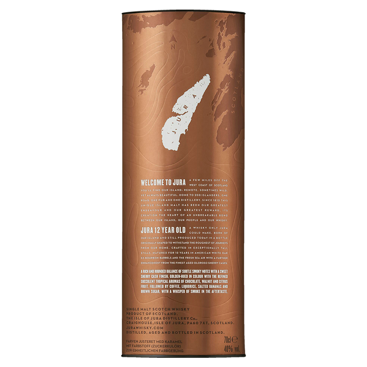 Jura 12 Year Old Single Malt Scotch Whisky