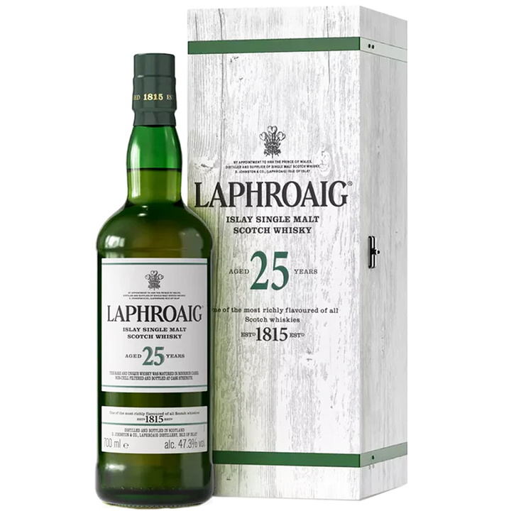 Laphroaig 25 Year Old Single Malt Scotch Whisky 49.8% abv