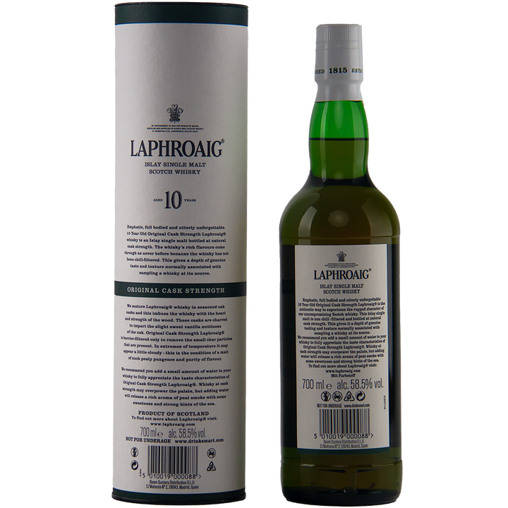 Laphroaig 10 Year Old Original Cask Strength Batch 16 Single Malt Scotch Whisky