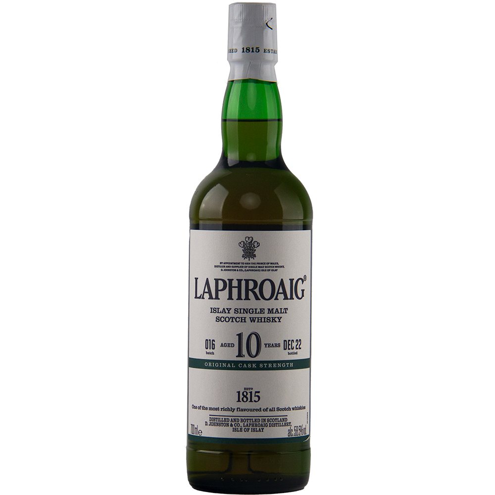 Laphroaig 10 Year Old Original Cask Strength Batch 16 Single Malt Scotch Whisky