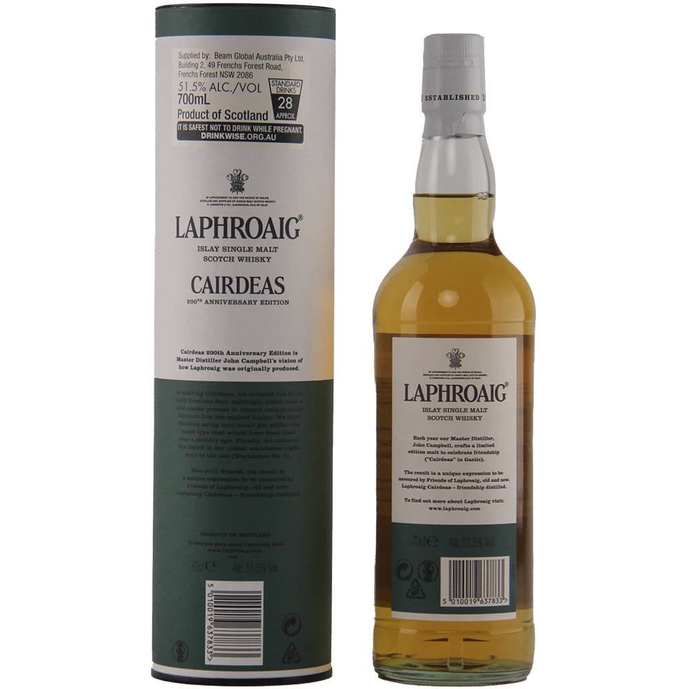 Laphroaig Carideas 2015 200th Anniversary Edition Single Malt Scotch Whisky