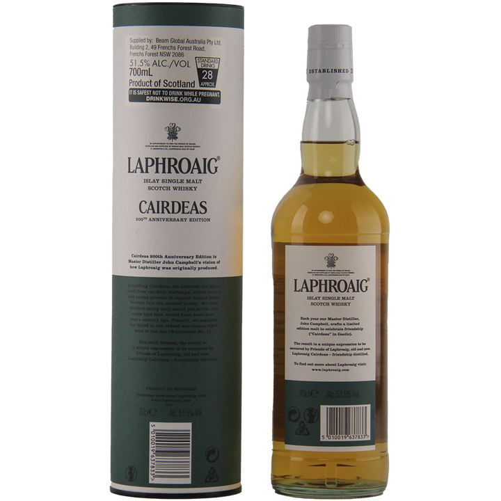 Laphroaig Carideas 2015 200th Anniversary Edition Single Malt Scotch Whisky