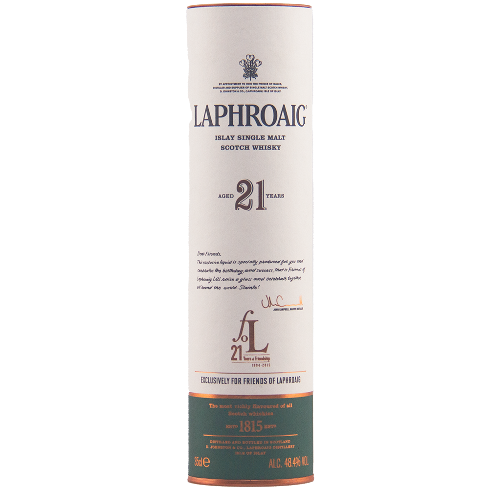 Laphroaig 21 Year Old 200th Anniversary Edition Single Malt Scotch Whisky