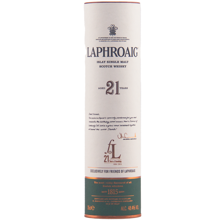 Laphroaig 21 Year Old 200th Anniversary Edition Single Malt Scotch Whisky