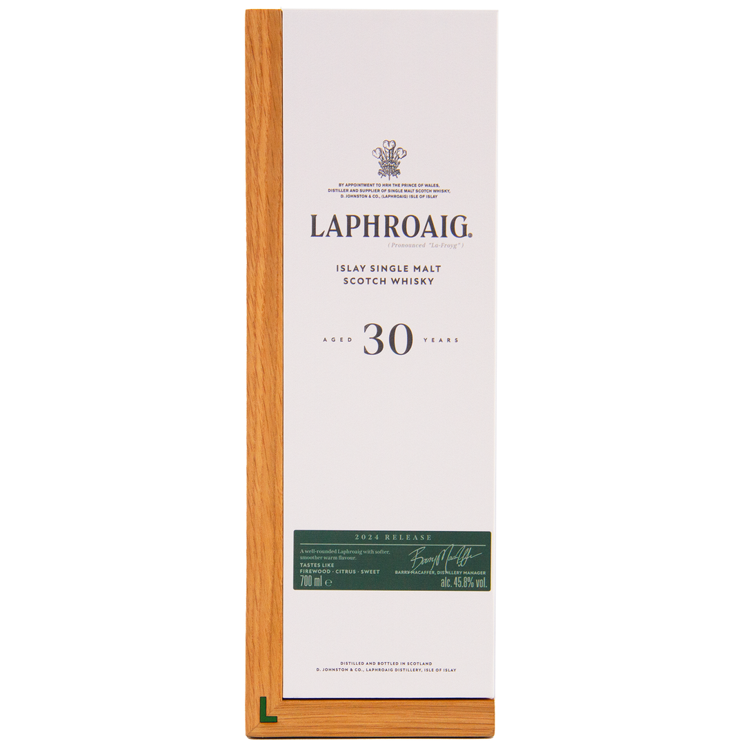 Laphroaig 30 Year Old (2024 Release) Single Malt Scotch Whisky