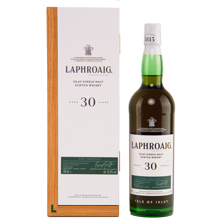 Laphroaig 30 Year Old (2024 Release) Single Malt Scotch Whisky