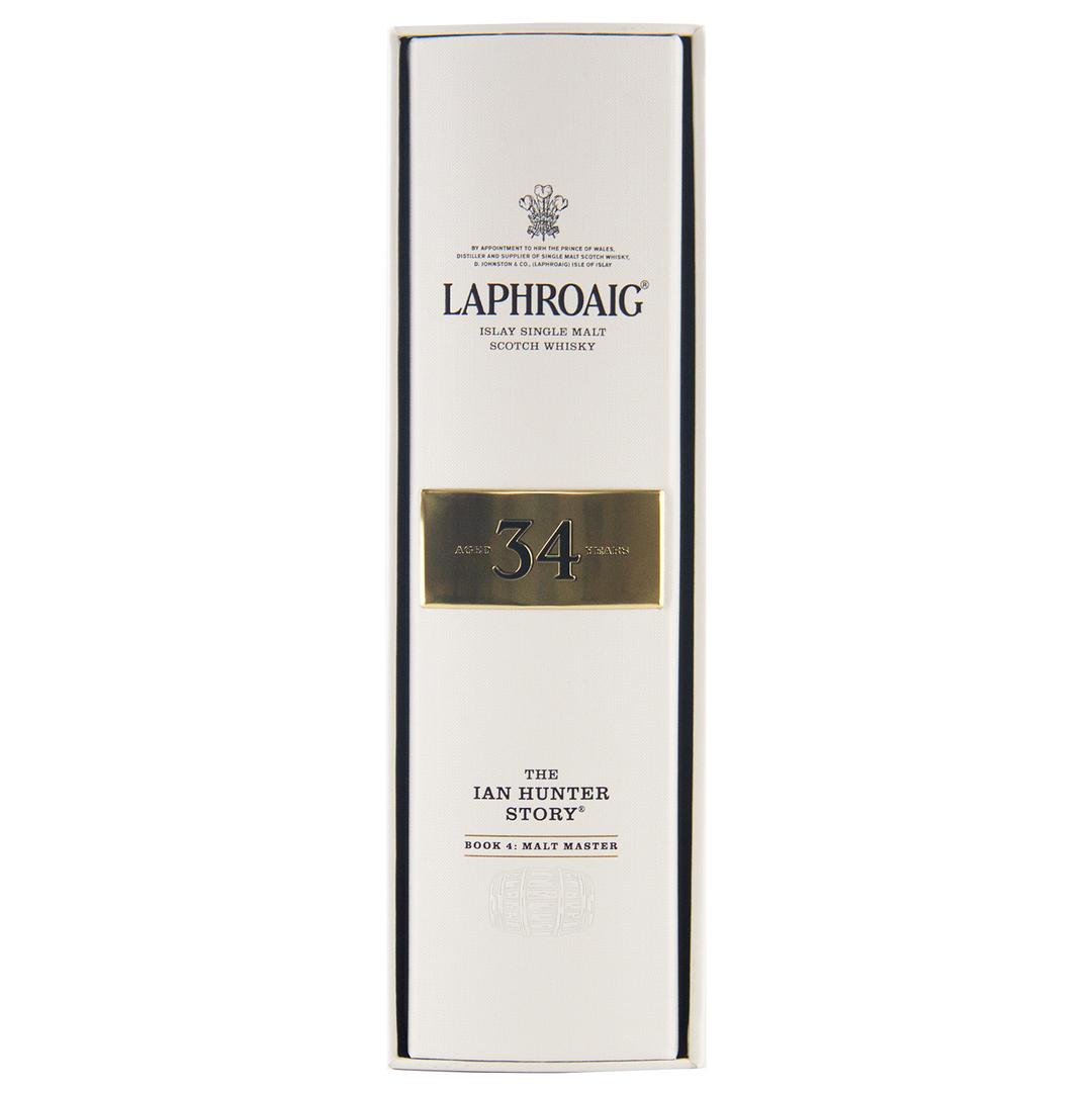 Laphroaig Ian Hunter Story Book 4 34 Year Old Single Malt Scotch Whisky