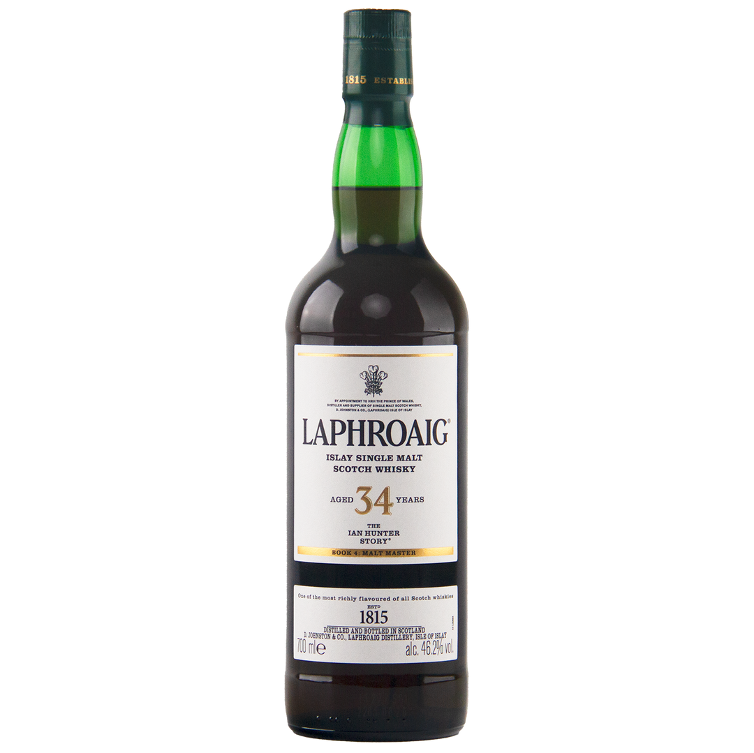 Laphroaig Ian Hunter Story Book 4 34 Year Old Single Malt Scotch Whisky