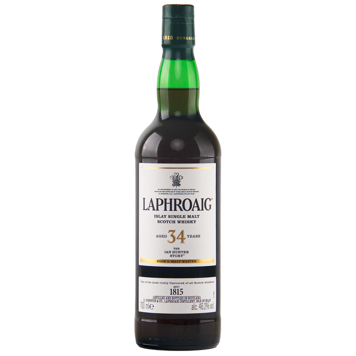 Laphroaig Ian Hunter Story Book 4 34 Year Old Single Malt Scotch Whisky