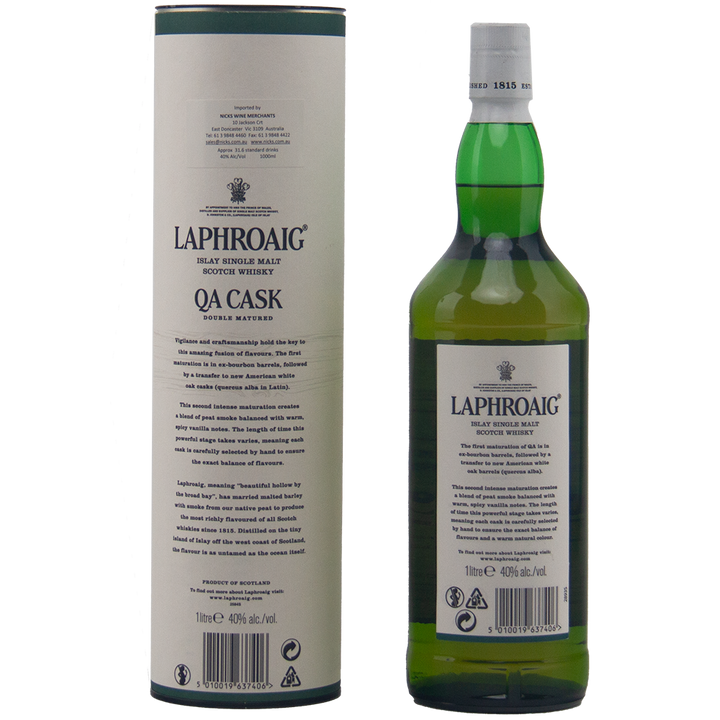 Laphroaig QA Cask Double Matured Single Malt Scotch Whisky