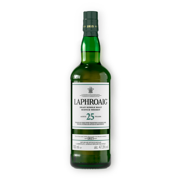 Laphroaig 25 Year Old Single Malt Scotch Whisky 49.8% abv