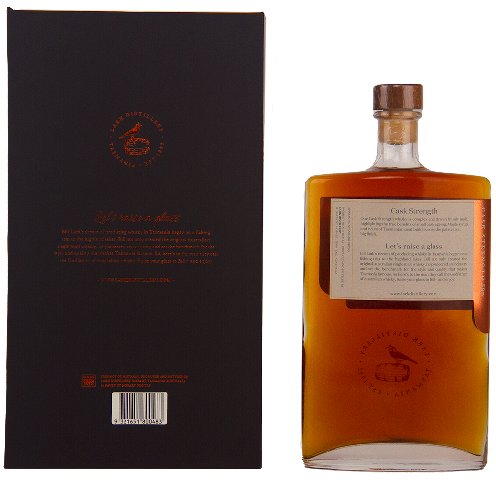 Lark Cask Strength 58% Australian Single Malt Whisky