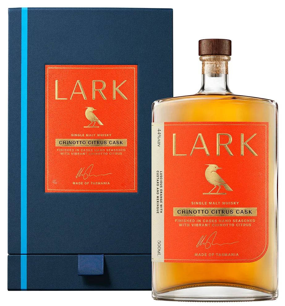 Lark Chinotto Cask Release Australian Single Malt Whisky