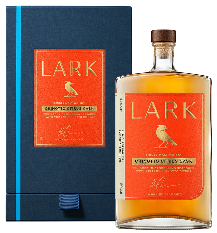 Lark Chinotto Cask Release Australian Single Malt Whisky