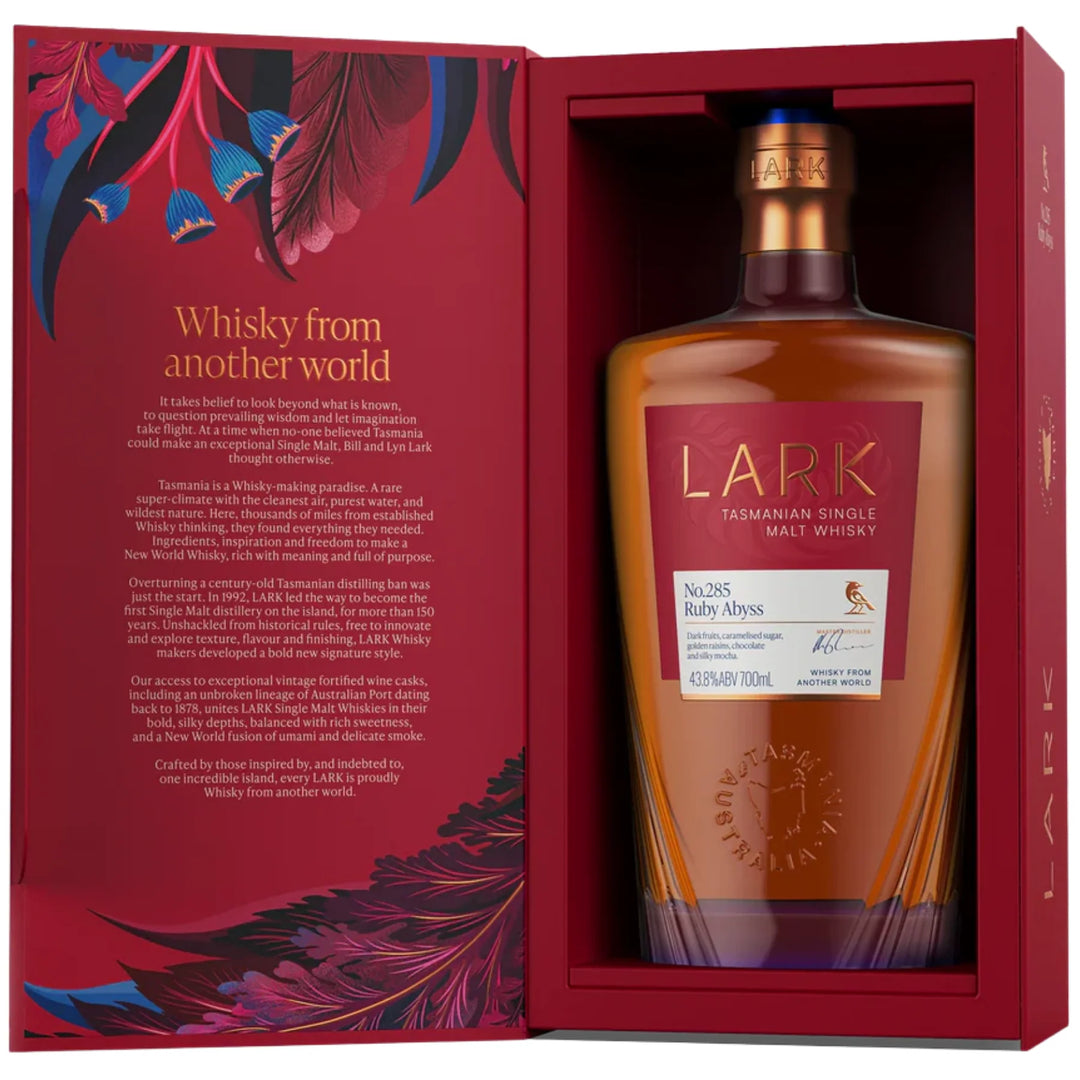 Lark Ruby Abyss No. 285 Signature Collection Single Malt Australian Whisky 700ml