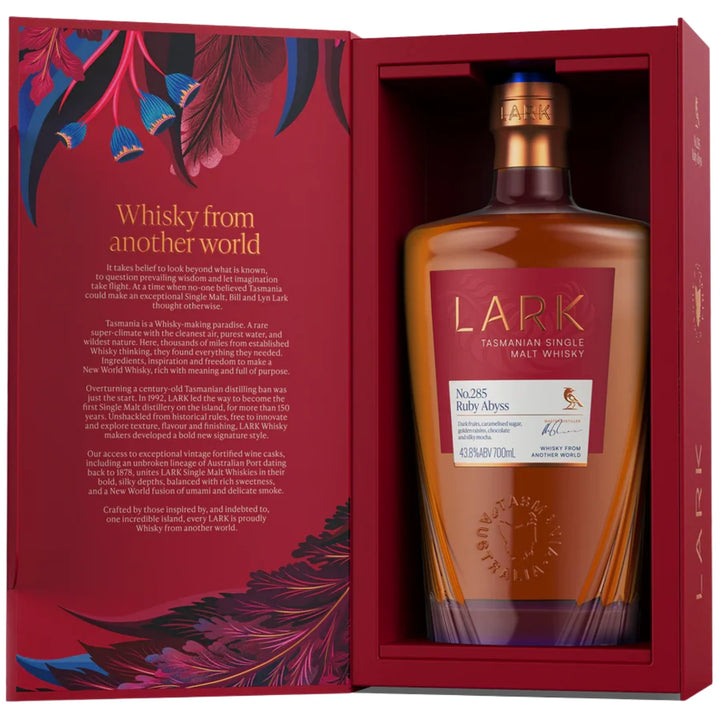 Lark Ruby Abyss No. 285 Signature Collection Single Malt Australian Whisky 700ml