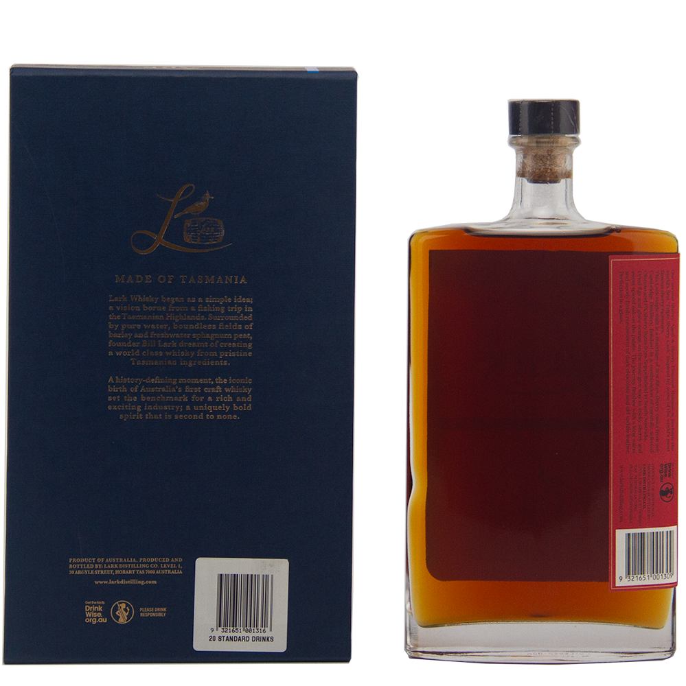 Lark Sherry Aged & Sherry Finished Release II Australian Single Malt Whisky 500ml