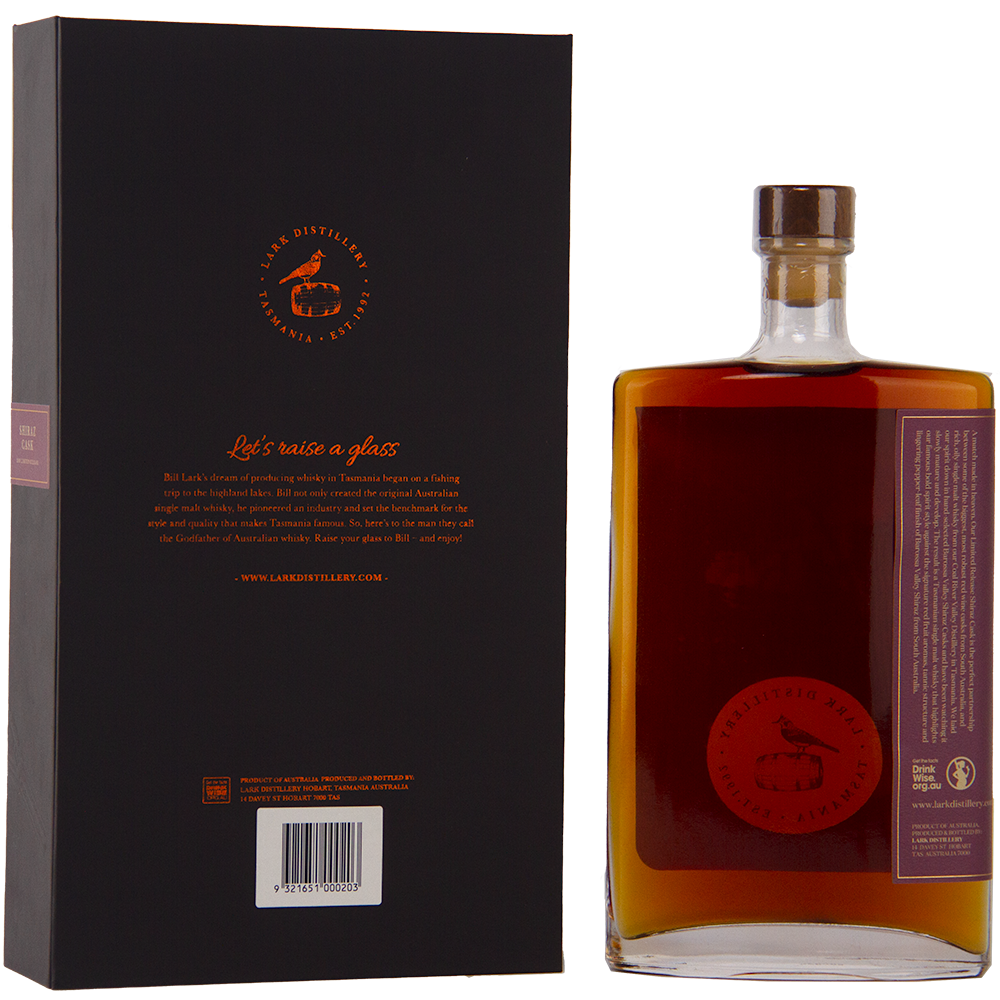 Lark Distillery Barossa Valley Shiraz Cask Australian Single Malt Whisky 500ml
