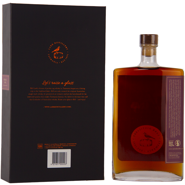 Lark Distillery Barossa Valley Shiraz Cask Australian Single Malt Whisky 500ml