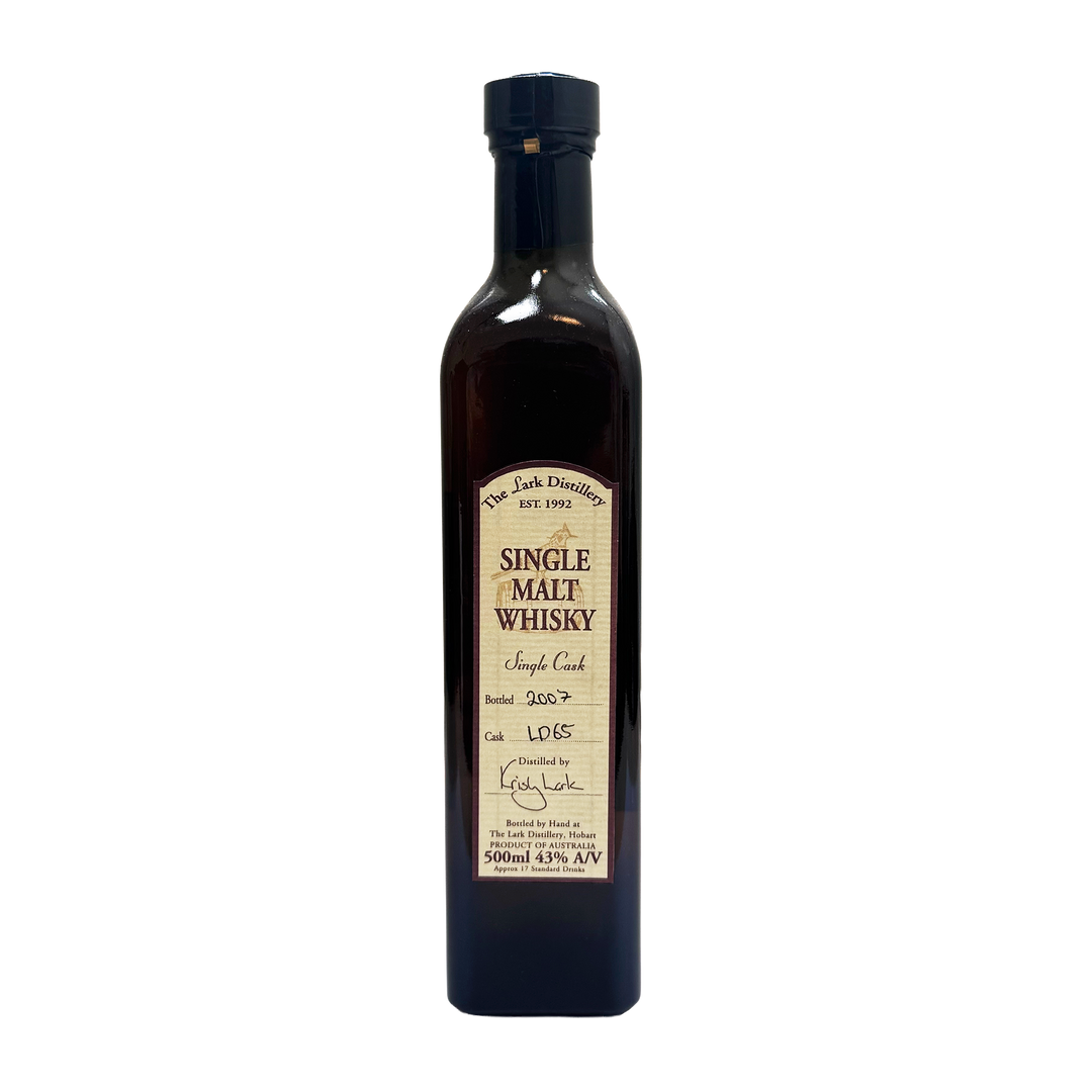 Lark Distillery Single Cask LD65 Australian Single Malt Whisky, Bottled 2007