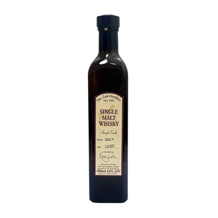 Lark Distillery Single Cask LD65 Australian Single Malt Whisky, Bottled 2007