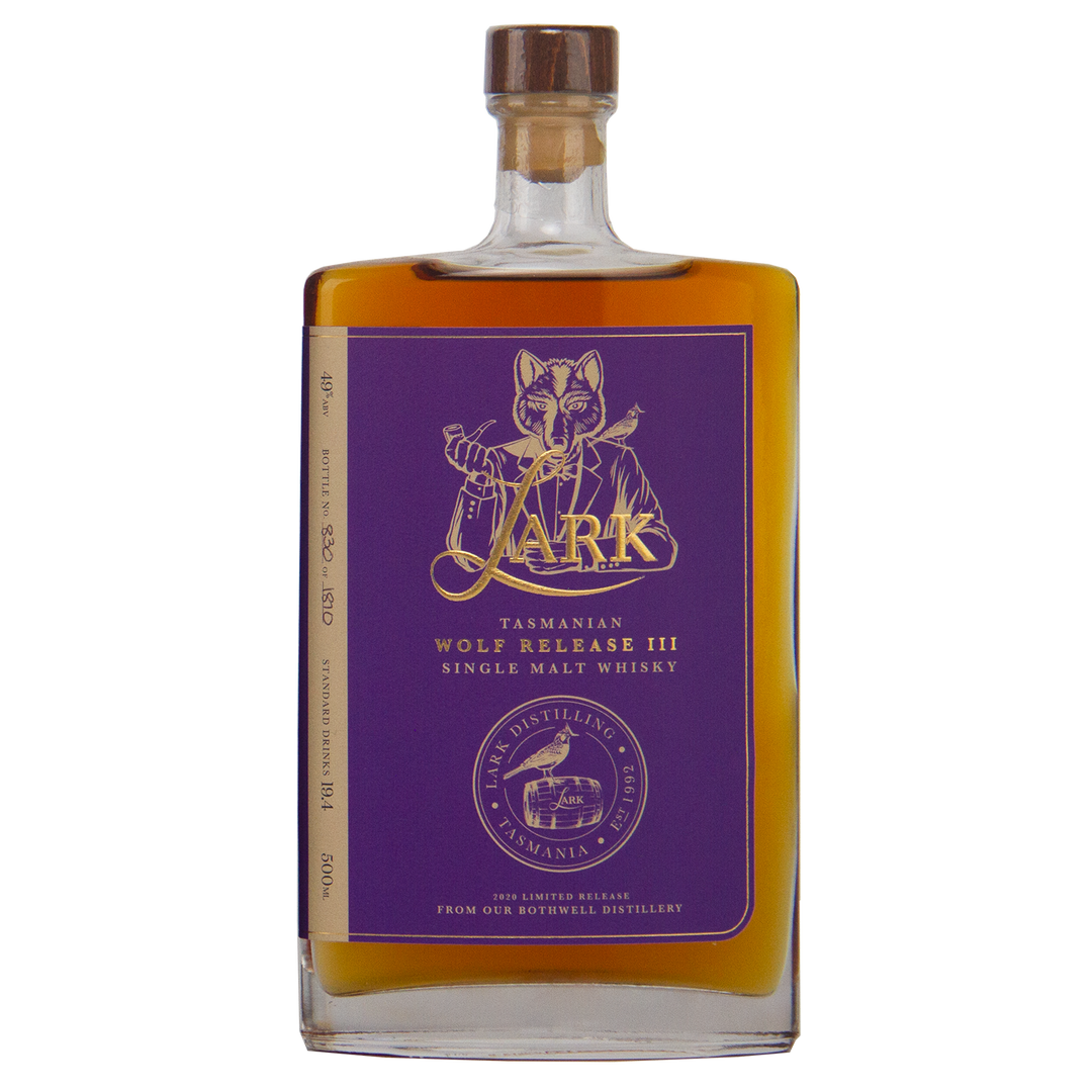 Lark Wolf Release III Single Malt Australian Whisky 500ml (2020 Release)