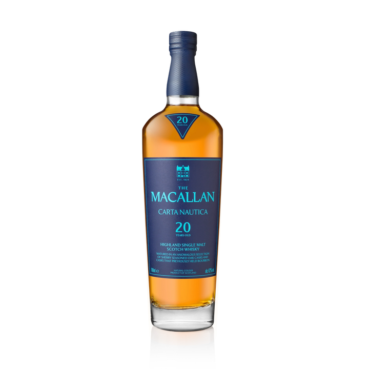 The Macallan Carta Nautica 20 Year Old Single Malt Scotch Whisky 700ml